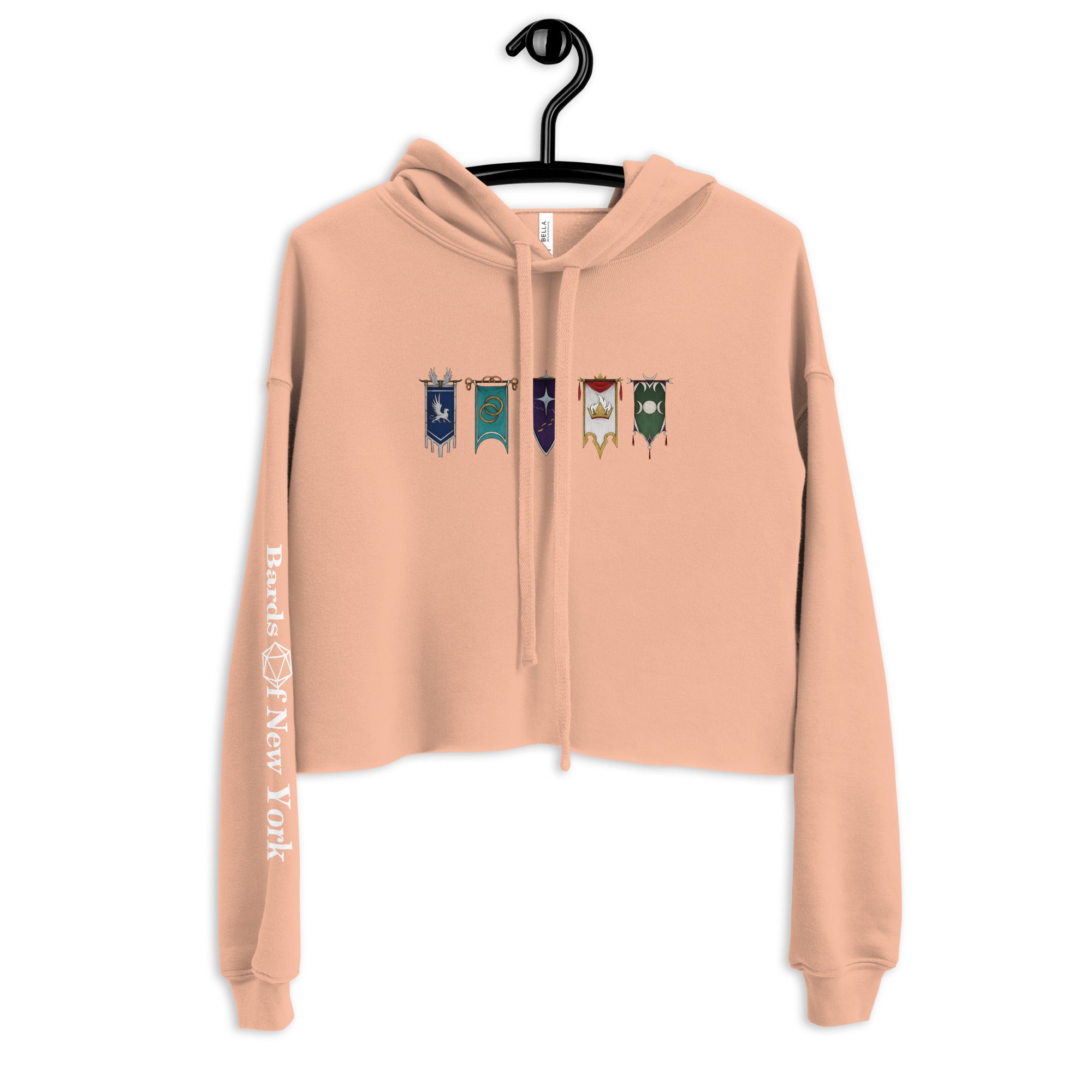 GT Banners Crop Hoodie | Bards of New York